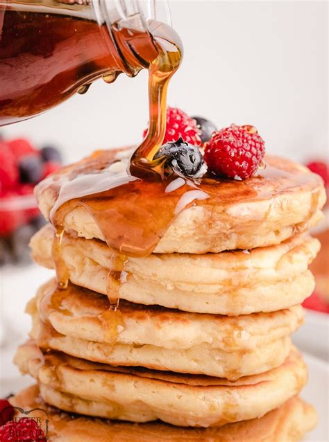 Maple Syrup Pancakes