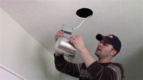 Install can lights in existing ceiling - paasry