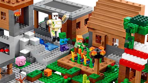 Presenting The Largest Lego Minecraft Set Ever: The Village - Minecrafters