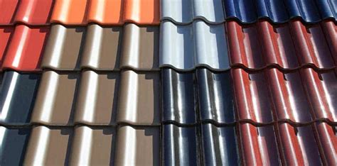 Roof Tiles Colour Chart