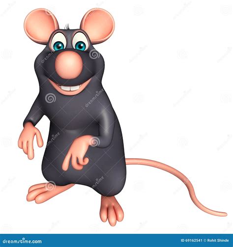 Funny Rat Cartoon Character Stock Illustration - Illustration of meat, pets: 69162541