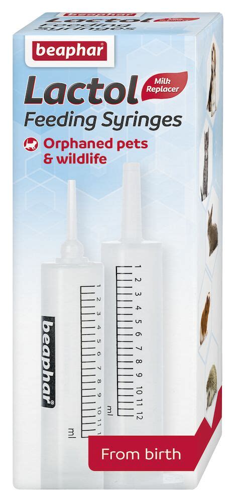 Lactol Milk Replacer Feeding Syringes for Small animals - Beaphar