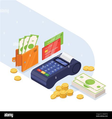 Payment methods icons set. Money transfer vector 3d isometric ...