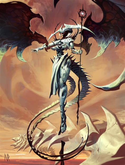 Atraxa, Praetor's Voice (fanart) by NanoRhino : r/ImaginaryCharacters