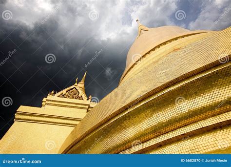 Beautiful Architecture Of Golden Temples Stock Photo - Image of weather ...