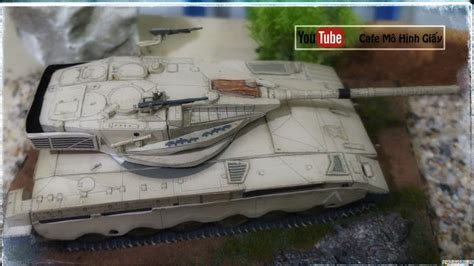 Armoured vehicle Tank Merkava MK2 | Paperzone VN