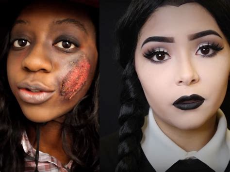 Easy Halloween Makeup Tutorials That Your Inner Lazy Girl Will Love | SELF