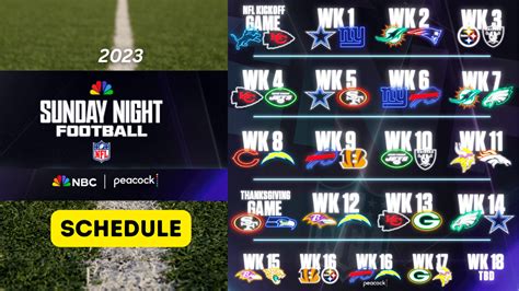 Monday Night Football Schedule 2024 Printable Tv - Mercy Lynnette