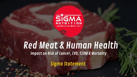 Red Meat & Human Health – Sigma Nutrition