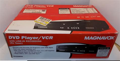 Restored Magnavox DV220mw9 DVD VCR Combo Dvd Player Vhs Player ...