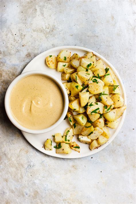 Roasted Kohlrabi Recipe with Creamy Old Bay Onion Dip