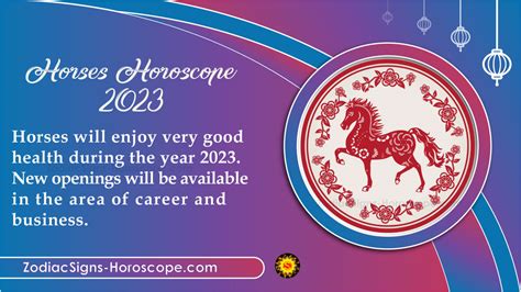 Horse Horoscope 2023 Predictions: Achieve Financial Stability