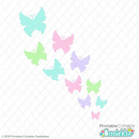 Digital Flying Butterflies SVG butterflies SVG, butterfly Clipart butterfly SVG Layered ...