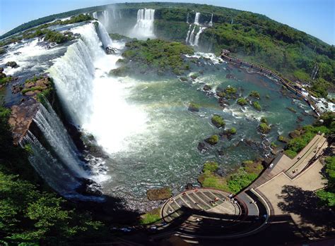 Iguazu Falls, Brazil One of The Seven Wonders of The World | Found The ...