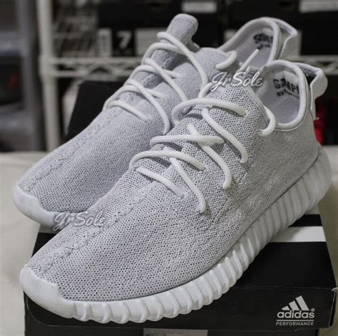 White adidas Yeezy 350 Boost - Sneaker Bar Detroit