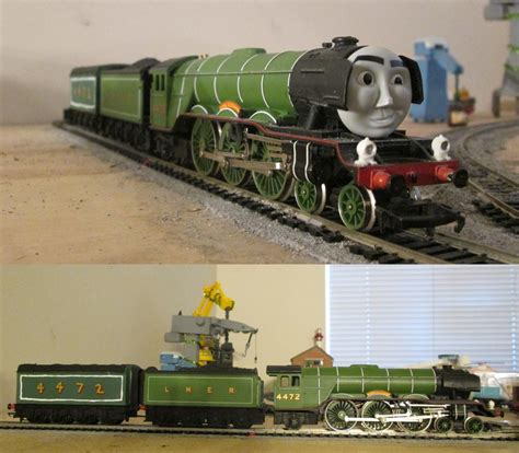 Hornby Flying Scotsman by ThomasFormersWars101 on DeviantArt