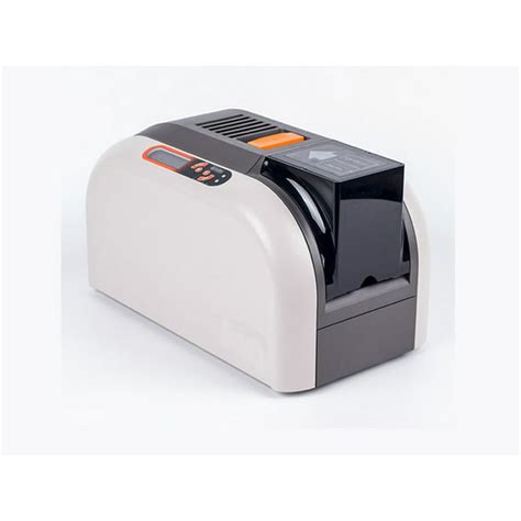 INTBUYING Electric Card Printer LCM Double Side Plastic PVC ID Card Printer Machine for Office ...