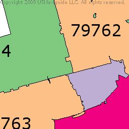 Midland Texas Zip Code Map