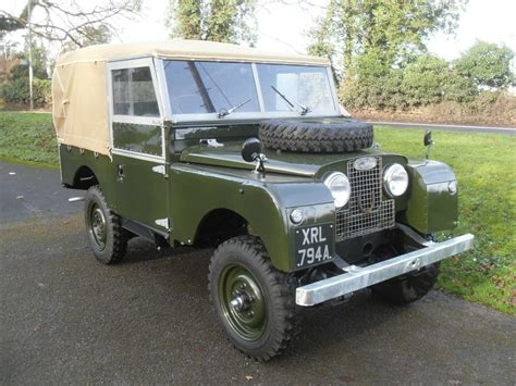 Land Rover Series 1 1954 86" Petrol Classic British Car SUV Vintage 4x4 Stunning - Classic Land ...