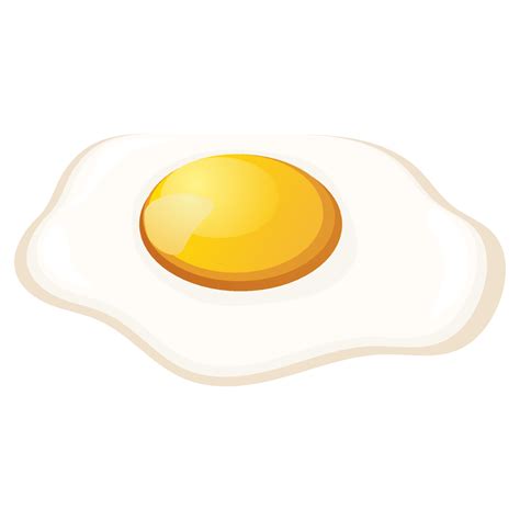 fried egg cartoon vector object 4557787 Vector Art at Vecteezy