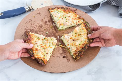 Keto Broccoli Pizza Crust Recipe | Nut-Free & Gluten-Free