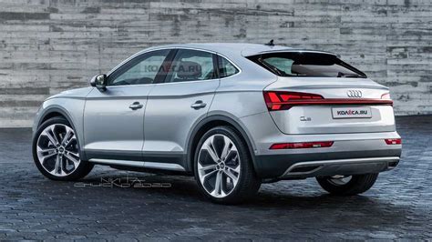 2021 Audi Q5 Sportback Rendering Tries To Preview The BMW X4 Rival