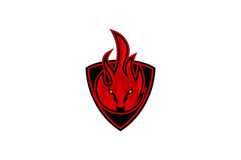 Fire Gaming Logo Template Vector Graphic by 2qnah · Creative Fabrica