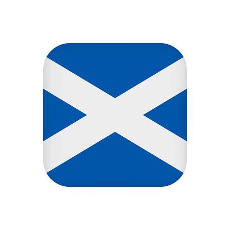 Scotland flag, official colors. Vector illustration. 10421232 Vector Art at Vecteezy