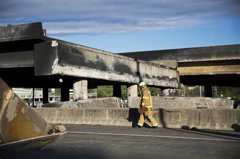 Overpass collapse in Atlanta - LA Times