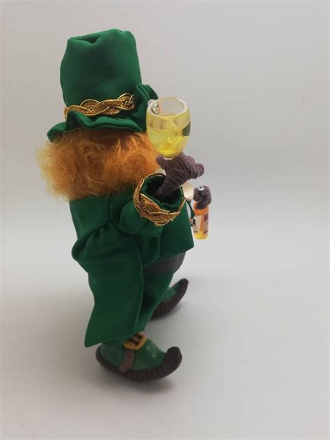 Leprechaun art doll Souvenir leprechaun figure Toy | Etsy