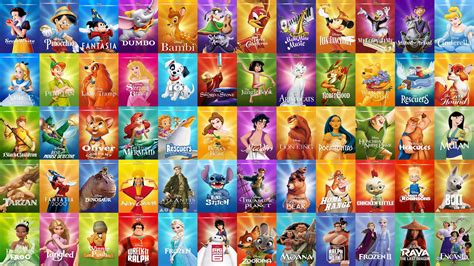 Disney animated classic movies collage by polskienagrania1990 on DeviantArt