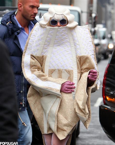 Lady Gaga outfit displayed at Hard Rock Cafe in New York City - News ...