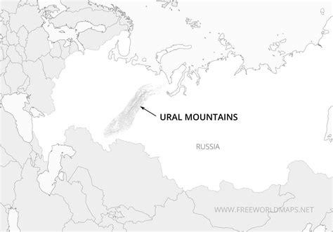 Ural Mountains Location On World Map Map | The Best Porn Website