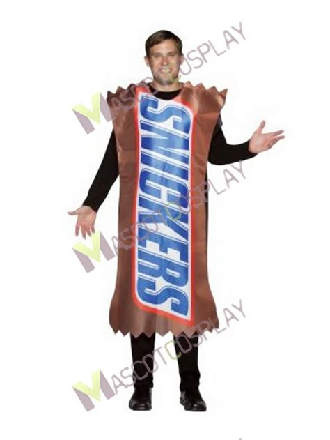 Snickers Wrapper Mascot Costume