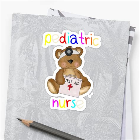 " Pediatric Nurse - Pediatric Nurse Shirt - Pediatric Nurse Gift " Sticker by Galvanized | Redbubble