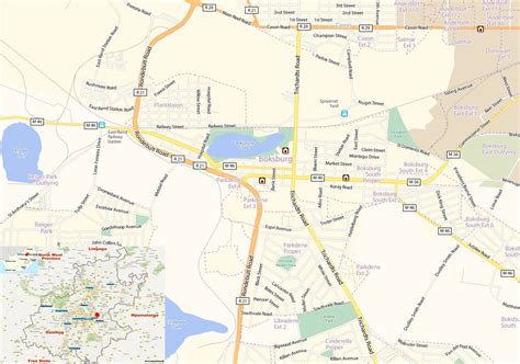 Boksburg Travel Guide : Accommodation | Tourist information | Activities | Climate | Map ...