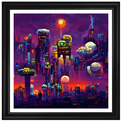 Pixel Art – Cityscape – Jeff Penner Photography