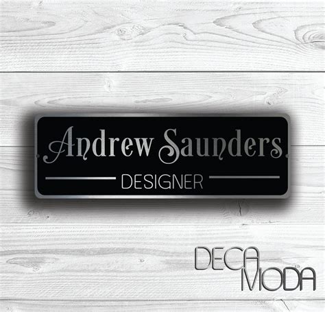 Personalized Door Sign - Classic Metal Signs