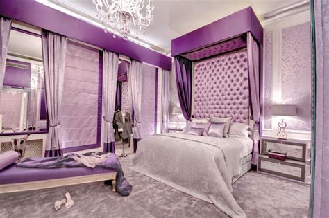 15 Luxurious Bedroom Designs with Purple Color