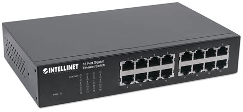 Intellinet 16-Port Gigabit Ethernet Switch (561068)