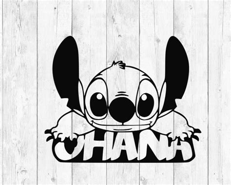 Ohana SVG Lilo and Stitch Svg Lilo and Stitch Clipart - Etsy Australia