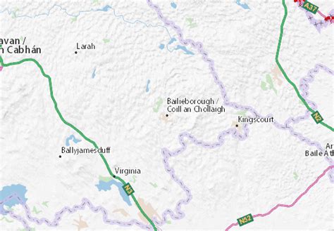 MICHELIN Bailieborough map - ViaMichelin