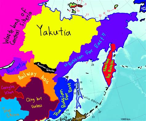 Stereotypical Russian Far East Map : r/Maps