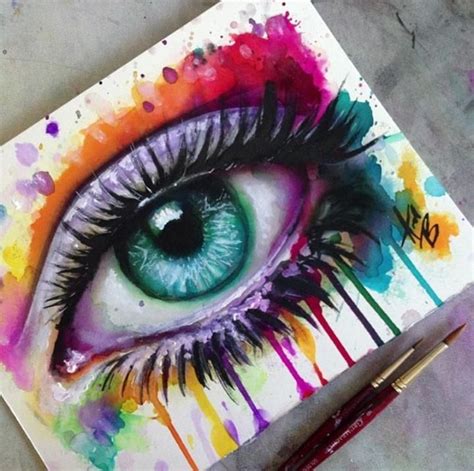 Pin by VOTRE ART on Painting | Eye painting, Art painting acrylic, Painting art projects