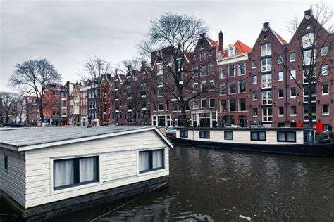 Canal View, Amsterdam, Netherlands Stock Image - Image of architecture ...