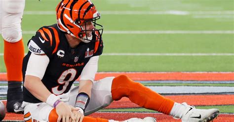 Joe Burrow injury update: Bengals QB hurts knee in Super Bowl, won't ...