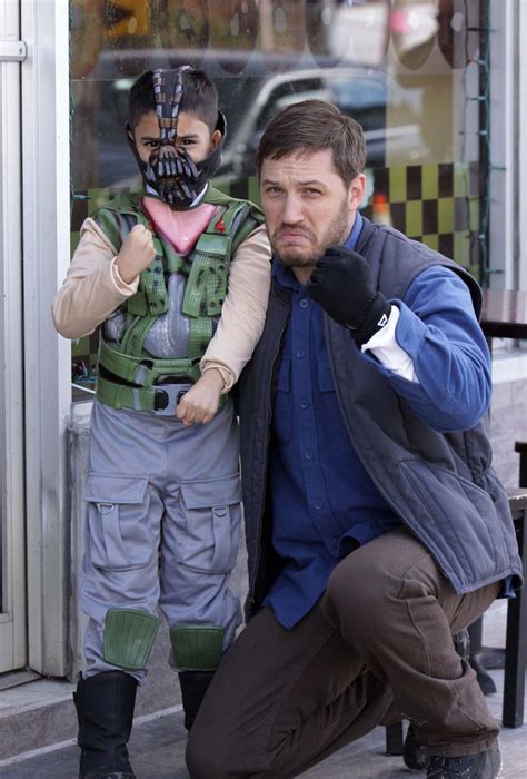 That Time Tom Hardy Took a Photo With a Boy Dressed As Bane and We All Died