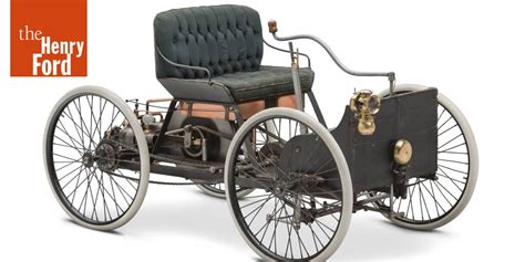 1896 Ford Quadricycle Runabout, First Car Built by Henry Ford - The Henry Ford