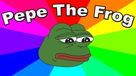 Who Is Pepe The Frog? The Creation And Origin Of A Classic Meme - YouTube