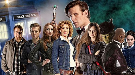 The Eleventh Doctor and Companions // Doctor Who by Katacaz on DeviantArt